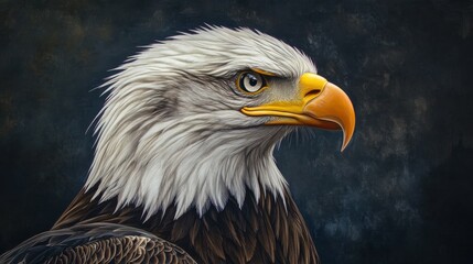 Fototapeta premium american bald eagle