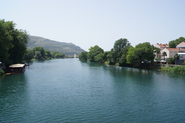 Beautiful river Trebinje (Bosnia and Herzegovina, Republic of Serbia)