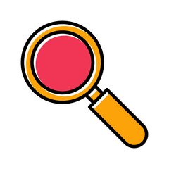 Magnifying Glass Vector Icon