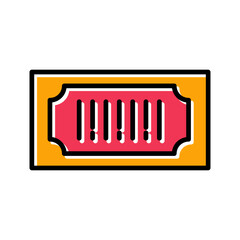 Barcode Price Vector Icon