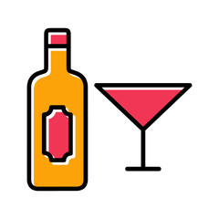 Wine Vine Vector Icon