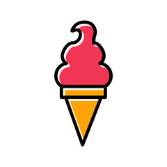 Ice Cream Vector Icon