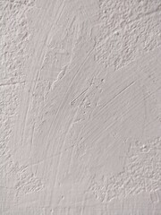 White painted wall with brush marks