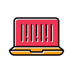 Barcode Reader App Vector Icon