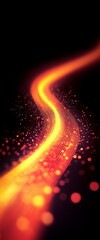 abstract light wave background