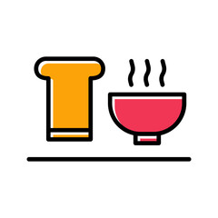 Breakfast Cooking Vector Icon