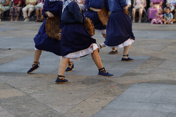 Basque folk dance exhibition
