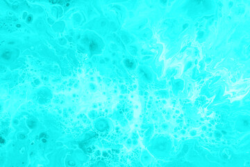 Obraz premium Teal Blue Noise and Static Abstract Background for Modern Designs