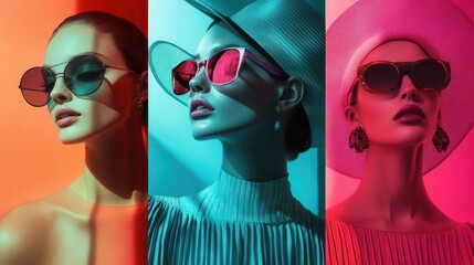 Fashion Magazine Cover Layout Set