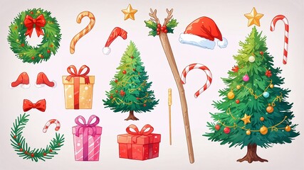 Christmas and New Year decorations