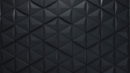 Abstract technology geometric shapes background with triangle in black.