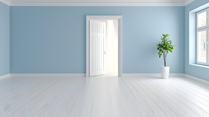 An open door with light pouring through symbolizing breakthrough ideas new opportunities and the potential for growth success and transformation