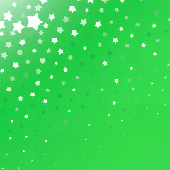 Gradient Green Background with Starburst Pattern