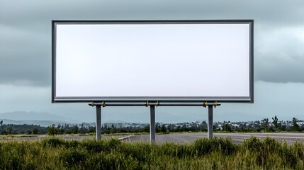 Vibrant Roadside Billboard Advertisement Highlighting Car Insurance Coverage and Promotional Offers for Drivers