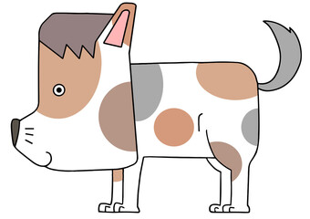 動物キャラクターイラスト - 動物・アニマル・哺乳類・犬・ドッグ