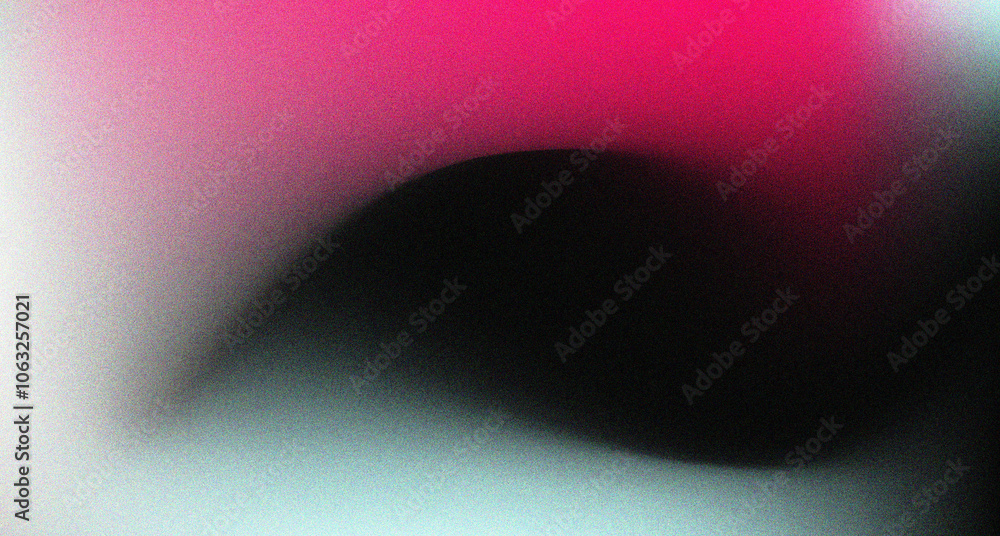 Canvas Prints glowing pink green grainy abstract background noise texture banner design copy space
