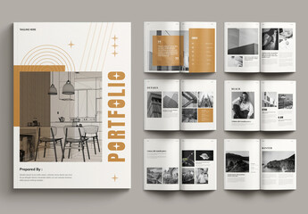 Portfolio Magazine Layout