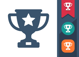 Trophy, Cup, Prize, Winner Icon