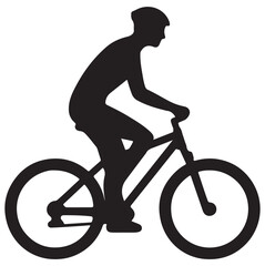 Person Cycling Silhouette