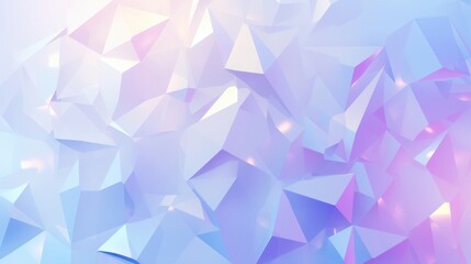 Fototapeta premium Stunning abstract geometric background with shimmering pastel shades creating a soothing visual effect.
