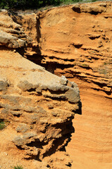 Rock in the desert