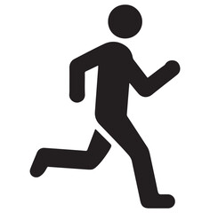  Person Jogging Silhouette