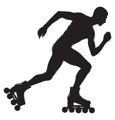 Person Skating Silhouette