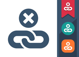 Obraz premium Web Link, Hyperlink Icon