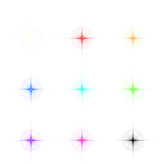 キラキラパーティクル素材　セット