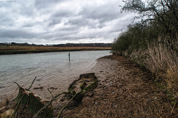 the banks of the river blyth