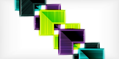 Arrow symbols created with 3d effects and line texture geometric abstract background