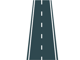 道路。ベクターイラスト