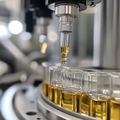 High-Precision Oil Sample Collection in Laboratory
