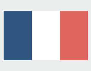 French flag vector illustration