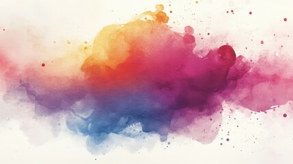 Fototapeta premium Watercolor Paint Effect
