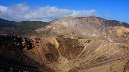 紅葉の磐梯吾妻スカイライン 東小富士