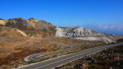 紅葉の磐梯吾妻スカイライン