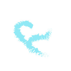 Brush Line Decoration Element