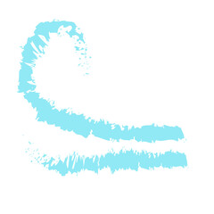 Brush Line Decoration Element