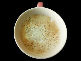 Coffee Cup isolated on black background
