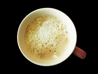 Coffee Cup isolated on black background