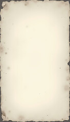 Aged parchment texture with burned edges in sepia tones with copy space 