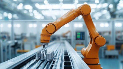 Optimize production efficiency with advanced robotic automation in manufacturing processes
