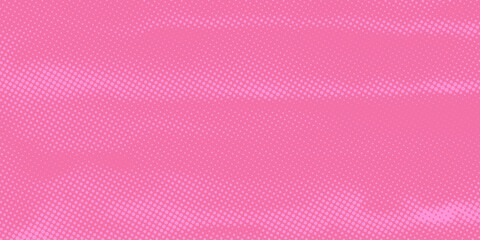 Soft Pink Halftone with Gentle Gradient Effect. Delicate dot pattern. Playful backdrop perfect for cards, posters in comic art style