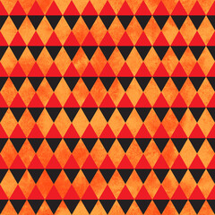 Holiday diamond Alice in Wonderland style seamless pattern
