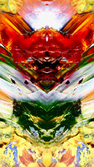 Abstract art background . Hand painting artwork . Canvas .