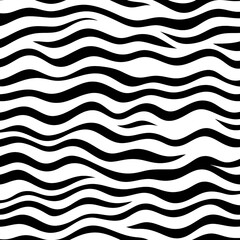 Background with black lines, thick, forming waves.