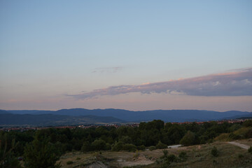 View of the Countryside Surrounding Bansko, Bulgaria