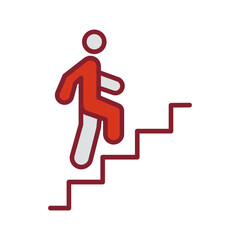 Career Ladder Vector Icon