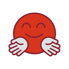 Hugging Face Vector Icon